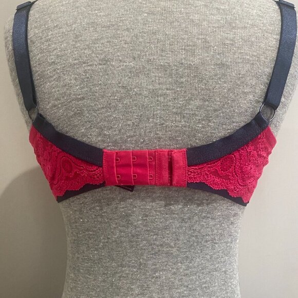 Elle Macpherson Cloud Swing Maternity/Nursing Bra Persian Red/Midnight Blue 36F - Picture 6 of 6